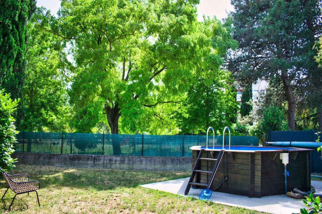 Agreable Maison 3 Chambres Avec Piscine Carcassonne Exteriör bild