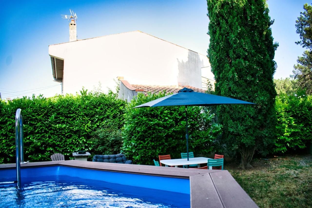Agreable Maison 3 Chambres Avec Piscine Carcassonne Exteriör bild